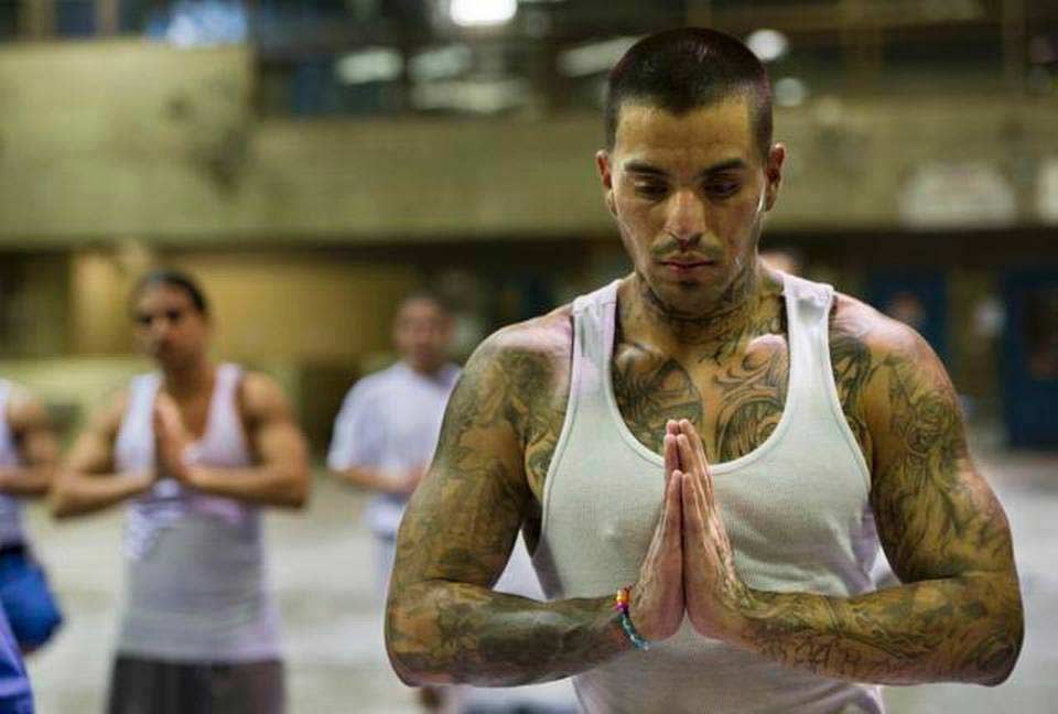 Pranam in Liberation Prison Yoga