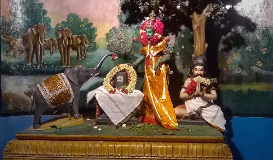 Akhilandeshwari at Thiruvanaikal