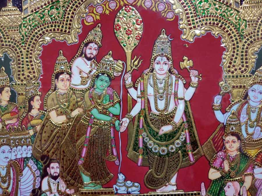 Shiva and Parvati Wedding