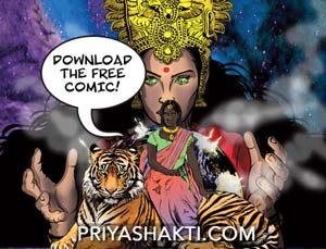 Priya's Shakti riding Tiger