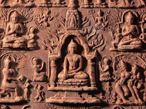 Buddha Burmese Votive Tablet