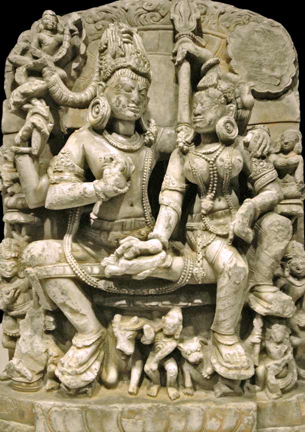 Shiva and Parvati,The National Museum of Oriental Art