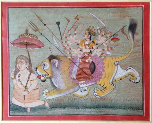 Durga as Ishwari